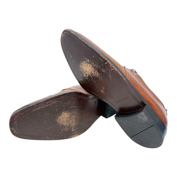 Cole Haan Men's Brown Split Lace Up Dress Oxford Size 11M Style No.#C06400 - Picture 4 of 6